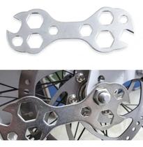 Chave de Manutenção Rápida Bike 10 em 1 Aço: Kit Ferramenta Universal para Ciclismo de Montanha