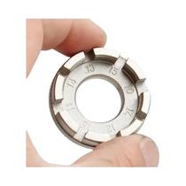 Chave De Nipples Para Raios De Bicicleta De 8 Vias, Ajustador De Aro De Roda Galvanizado, Ferramenta
