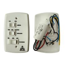 Chave de Parede Venti-Delta P/ Ventiladores de Teto 110 V 7+3 uF Chave de Parede Venti-Delta P/ Ventiladores de Teto 110 V 7+3 uF