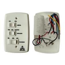 Chave de Parede Venti-Delta P/ Ventiladores de Teto 220 V 2,5+1,5 uF