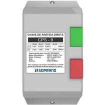 Chave de Partida Direta 1,6 - 2,5A 280V CPS-09 Soprano Chave de Partida Direta 1,6 - 2,5A 280V CPS-09 Soprano