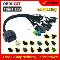 Chave De Plataforma De Correspondência 15 Em 1 ELV Wiring Harness Para Tablet VVDI Para Mercedes