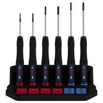Chave de Precisão Fenda / Phillips Com 6 Peças (1600A039PL) - Bosch Pro