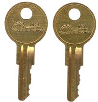 Chave de reposição KEYSALACARTE MM105 Y11 para fechaduras de móveis Chave de reposição KEYSALACARTE MM105 Y11 para fechaduras de móveis