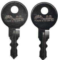 Chave de reposição Keysalacarte para Roll-N-Lock RL020 Chave de reposição Keysalacarte para Roll-N-Lock RL020
