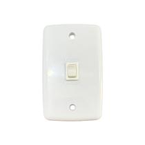 Chave de Reversão Bivolt 4x2 com Tecla para Exaustor de Sobrepor com 3 Posições de Controle Chave de Reversão Bivolt 4x2 com Tecla para Exaustor de Sobrepor com 3 Posições de Controle