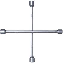 Chave De Roda 4 Bocas Em Cruz 17mm 19mm 21mm 23mm 14 Polegadas