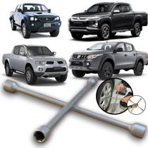 Chave de Roda Cruz Estrela Ferramenta Mitsubishi L200 Todos