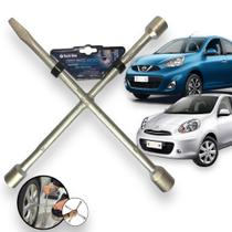 Chave de Roda Cruz Estrela Ferramenta Nissan March Todos Chave de Roda Cruz Estrela Ferramenta Nissan March Todos