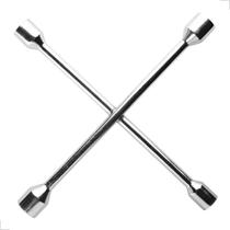 Chave De Roda Cruz Estrela Universal Carro 17x19x21x23 Mm 4 Bocas