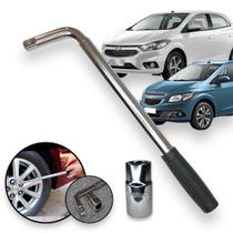 Chave De Roda L Extensível Telescópica Chevrolet Onix Todos