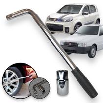 Chave De Roda L Extensível Telescópica Fiat Uno Todos