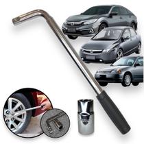 Chave De Roda L Extensível Telescópica Honda Civic Todos Chave De Roda L Extensível Telescópica Honda Civic Todos