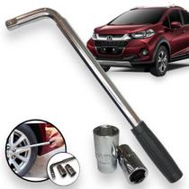 Chave De Roda L Extensível Telescópica Honda Wrv Todos Chave De Roda L Extensível Telescópica Honda Wrv Todos