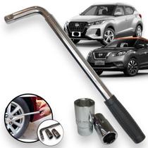 Chave De Roda L Extensível Telescópica Nissan Kicks Todos