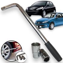 Chave De Roda L Extensível Telescópica Peugeot 206 207 Todos Chave De Roda L Extensível Telescópica Peugeot 206 207 Todos