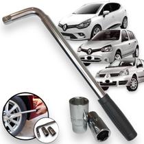 Chave De Roda L Extensível Telescópica Renault Clio Todos