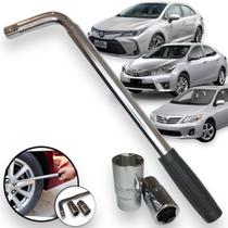 Chave De Roda L Extensível Telescópica Toyota Corolla Todos