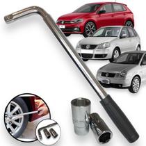 Chave De Roda L Extensível Telescópica Vw Polo Todos Chave De Roda L Extensível Telescópica Vw Polo Todos