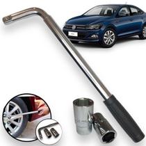 Chave De Roda L Extensível Telescópica Vw Virtus Todos