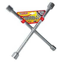 Chave de Roda Modelo Cruz 4 Bocas 17/19/21/23 Mm Embalagem 1 Unidade Chave de Roda Modelo Cruz 4 Bocas 17/19/21/23 Mm Embalagem 1 Unidade