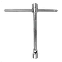 Chave de Roda Profissional 27x32mm Com Cabo de Força Para Automóveis Linha Pesada Em Aço Reforçado