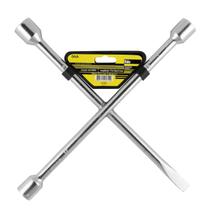 Chave De Roda Tipo Cruz 3 Bocas 17x19x21mm E 1 Espátula Eda