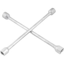 Chave de Roda Tipo Cruz 4 Bocas 17x19x21x23mm EVALD