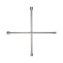Chave de Roda Tipo Cruz com Corpo Forjado em Aço Especial 17x19x21 mm com Espátula - Tramontina Chave de Roda Tipo Cruz com Corpo Forjado em Aço Especial 17x19x21 mm com Espátula - Tramontina