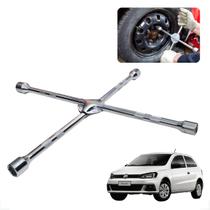 Chave de Roda Tipo Cruz De 4 Bocas 17 X 19 X 21 x 23mm