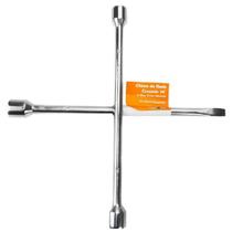 Chave De Roda Waft Cruz 3 Bocas E Espátula Ref. Waft 6338