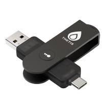 Chave de segurança Thetis Pro FIDO2 2FA NFC USB-A/C Windows/Mac/Linux