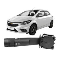 Chave de Seta Chevrolet Onix 2012 a 2019 Farol Alto e Baixo Lampejo de Farol com Retorno Automático Ospina 42210 Original 94745682