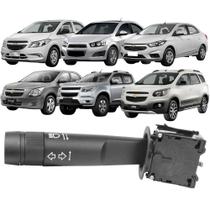 Chave de Seta Chevrolet Onix Sonic Prisma Cobalt S10 Spin Farol Alto e Baixo Lampejo de Farol com Retorno Automático Ospina 42210 Original 94745682