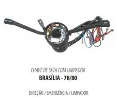 Chave de Seta Com Limpador Vw Brasilia 1978/1980 Chave de Seta Com Limpador Vw Brasilia 1978/1980