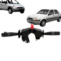 Chave de Seta Completa com Farol e Limpador para Ford Fiesta Hatch 1996 A 2002 / Ka 2000 A 2014 (96FG13335CB / 98FU1333