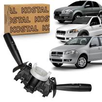 Chave De Seta E Limpador Kostal Palio Siena Strada 2009 A 2014 Com Farol Bi-Parábola