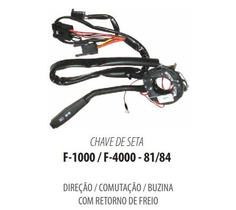 Chave de Seta Ford F-1000 F-4000 1981/1984 Chave de Seta Ford F-1000 F-4000 1981/1984