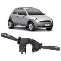 Chave de Seta Ford Ka 1997 a 1999 com Farol Alto e Baixo Relampejo Limpador de Para-brisa 2 Velocidades Temporizador e Lavador Dianteiro Retorno