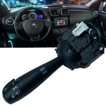 Chave de Seta Logan Sandero Duster Oroch Renault Sem Milha Farol Alto Baixo Com Retorno 2014 Até 19