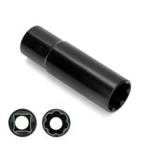 Chave de soquete Spline Lug Nut Glorider 1/2" Drive M14 de 7 pontos Chave de soquete Spline Lug Nut Glorider 1/2" Drive M14 de 7 pontos