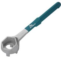 Chave de tambor P1TOOLS de alumínio com plugues de plástico de 55 galões Chave de tambor P1TOOLS de alumínio com plugues de plástico de 55 galões