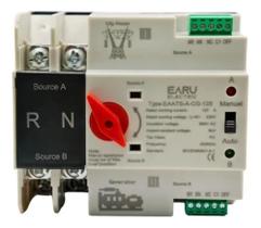 Chave De Transferência Automática Bipolar 125a 230v 2 Polos