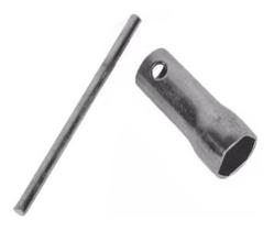 Chave De Vela 18x64mm Honda Today 125 1989 À 1994