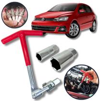 Chave De Vela T Com 2 Bocas 16/21mm Articulada VW GOL G7 Chave De Vela T Com 2 Bocas 16/21mm Articulada VW GOL G7