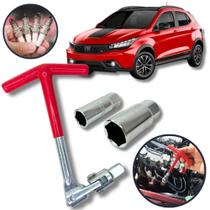Chave De Vela T Com 2 Bocas 16mm/21mm Articulada Fiat Argo