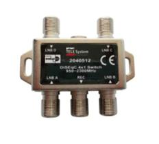 Chave Disecq 2.0 4 Entradas Telesystem