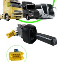 Chave do Limpador de Parabrisa para Volvo FH / NH / FM 1993 a 2007 - 2 velocidades - Sem Computador de Bordo