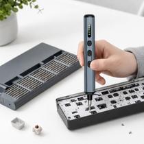 Chave Elétrica Exbom 68 em 1 Com Estojo Para Reparo Celular Notebook