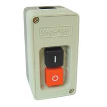 Chave Elétrica Sobrepor Mar-girius 30 A 3 Polos 4 Cv Acionador Botão Chave Elétrica Sobrepor Mar-girius 30 A 3 Polos 4 Cv Acionador Botão